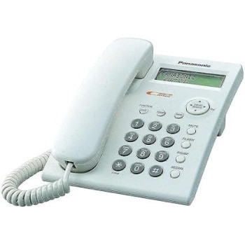 Panasonic KX-TSC11FX Corded Telephone, White Colour