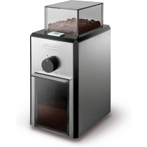 De Longhi KG-89, Professional Coffee Grinder For Up To 12 Cups, Plastic Housing, Silver Colour, 110 Watts