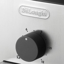 De Longhi KG-89, Professional Coffee Grinder For Up To 12 Cups, Plastic Housing, Silver Colour, 110 Watts