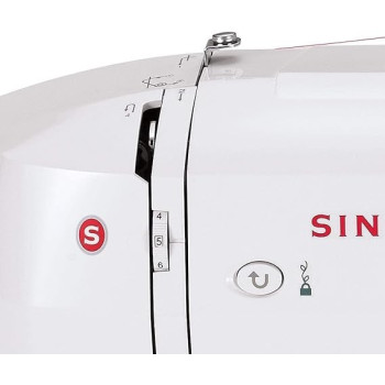 Singer 6180 Brilliance Computerized Sewing Machine, 80 Built-In Stitches, Adjustable Stitch Length And Width, 180 Stitch Application, Needle Threader, LCD Screen