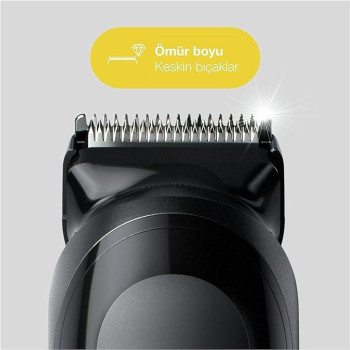 Braun Multi Grooming Kit MBMGk5, 100 Years Design Edition, 6-In-1 Mens Trimmer Kit Including Short And Long Combs, Hair Clippers And Precision Trimmer