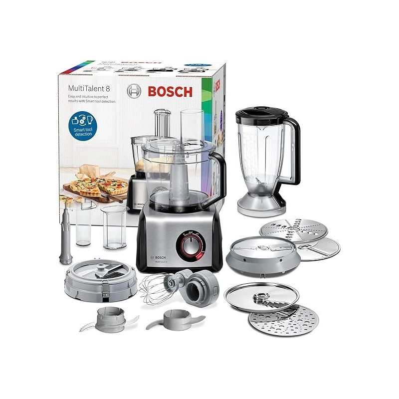 Bosch Multitalent Compact Food Processor MC812M865, 1250 W