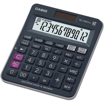 Casio Check Calculator MJ-120D, 12 Digits