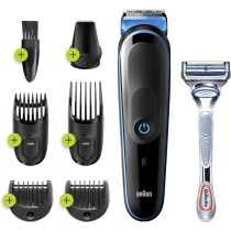 Braun MGK3242, 7 In 1 Hair And Beard Grooming Kit, 350 G