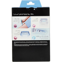Braun Silk-Epil Lady Shaver 5160 – Wet And Dry, Cordless Use With Battery / 3 Attachments