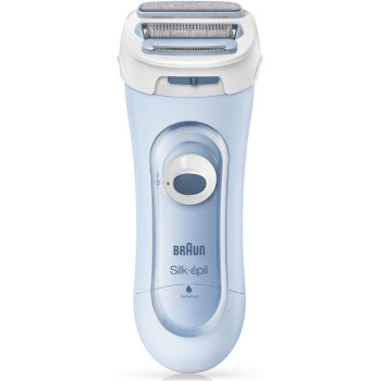 Braun Silk-Epil Lady Shaver 5-160, Blue, 3-In-1 Wet And Dry Electric Shaver
