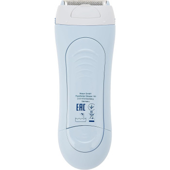 Braun Silk-Epil Lady Shaver 5-160, 3-In-1 Wet And Dry Electric Shaver, Trimmer And Exfoliation System With 2 Extras, Blue Colour