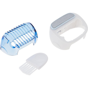 Braun Silk-Epil Lady Shaver 5-160, 3-In-1 Wet And Dry Electric Shaver, Trimmer And Exfoliation System With 2 Extras, Blue Colour