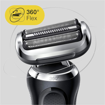 Braun Series 7 Shaver MDS7-70 Wet And Dry Shaver, Design Edition, Black Colour
