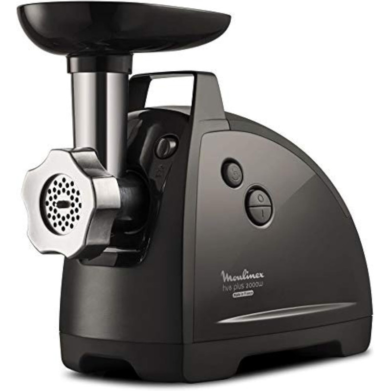 Moulinex HV8 Plus Meat Mincer 2000W, Black Colour