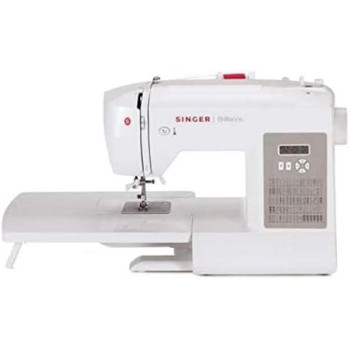 Singer Sewing Machine, Model Brilliance 6180, White Colour