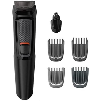 Philips Multigroom Series 3000, 6-In-1 Trimmer, MG3710 / 13, Black Colour