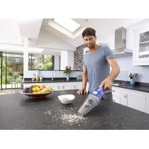 Black And Decker 3.6V 1.5AH LI-Ion Cordless Dustbuster Handheld Vacuum Blue, NVC115WA-B5