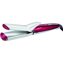 Babyliss Multi Styler 10-In-1 Hair Styler 6 Style Settings For Perfect Hair Style With Curling/ Straightening/ Crimping/ Waver/ Spiral Plates MS22SDE, Purple