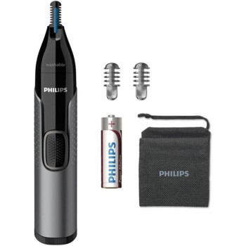 Philips Nose Trimmer Series NT3000, Black / Silver, NT3650 / 16