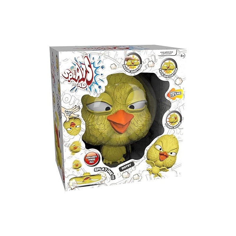 Splats Head Dotsy The Ultimate Stress-Relieving, Shape-Shifting Fun Toy, 636085