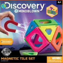 Discovery Mindblown Magnetic Tiles, 24pcs, 1423000811