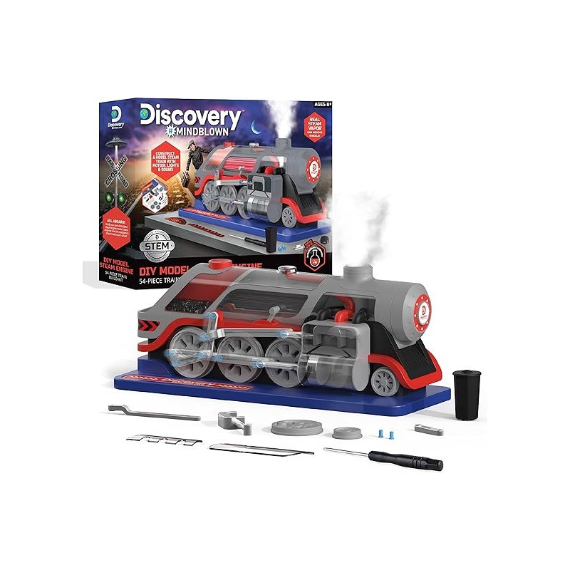 Discovery Mindblown Kids DIY Steam Engine, 1423005920