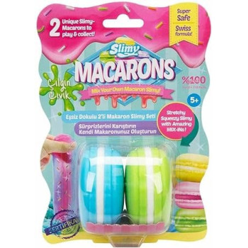 Slimy Macarons in Blister Card 2 Colour 50g, 33810