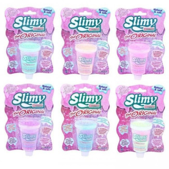 Slimy Mini Cup Metallic Assorted, 80G, 46078