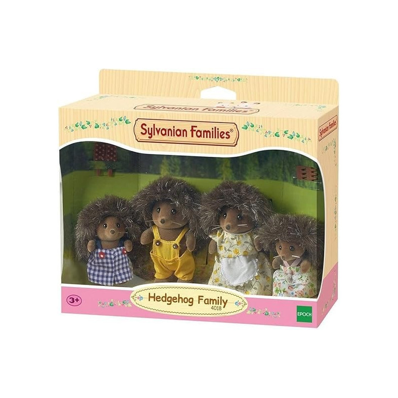 Sylvanian Families Hedgehog Family, 4018