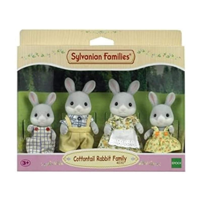 Sylvanian Families Cottontail Rabbit Family, 4030