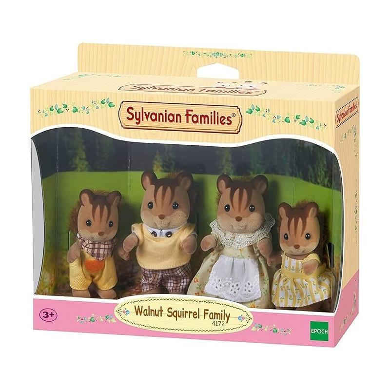 Sylvanian Families Walnut Squirrel Family, 4172