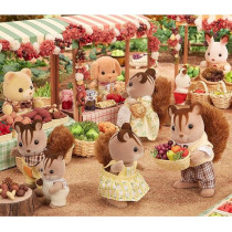 Sylvanian Families Walnut Squirrel Family, 4172