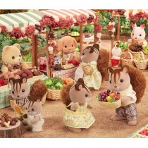 Sylvanian Families Walnut Squirrel Family, 4172