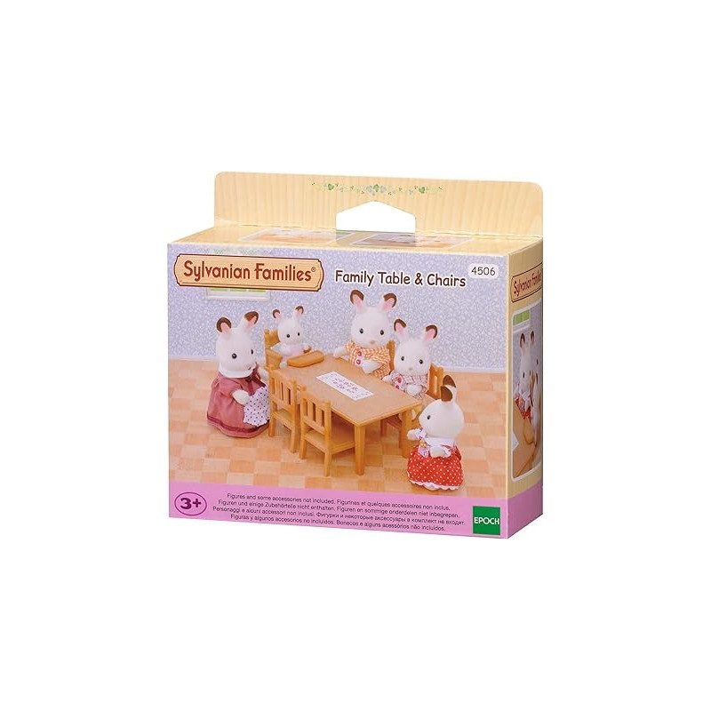 Sylvanian Families Family Table and Chairs, 4506