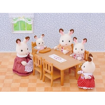 Sylvanian Families Family Table and Chairs, 4506