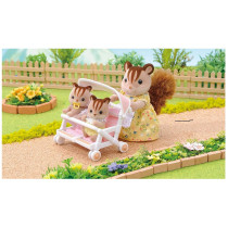 Sylvanian Families Double Pushchair, 4533