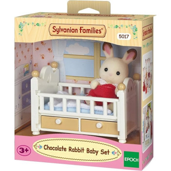 Sylvanian Families Chocolate Rabbit Baby Set, 5017