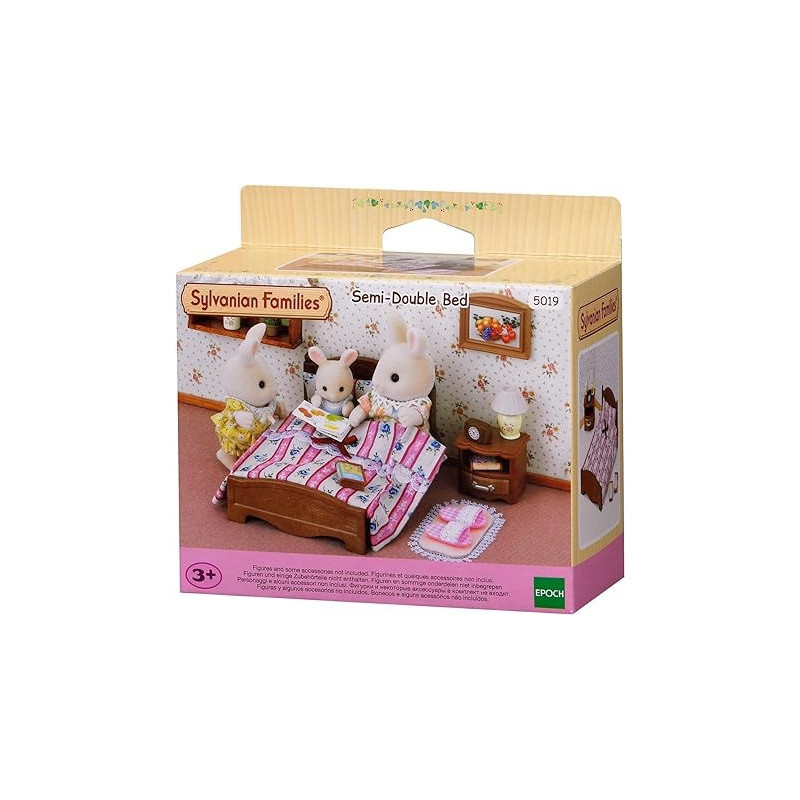 Sylvanian Families Semi-Double Bed, Regular, 5019