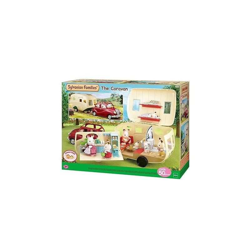 Sylvanian Families The Caravan Dollhouse Playsets, 5045