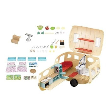 Sylvanian Families The Caravan Dollhouse Playsets, 5045