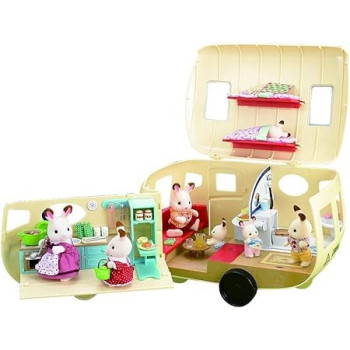 Sylvanian Families The Caravan Dollhouse Playsets, 5045