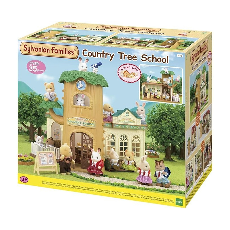Sylvanian Families Country Tree School Gift Set, 5105