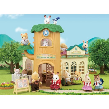 Sylvanian Families Country Tree School Gift Set, 5105