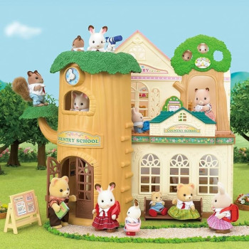 Sylvanian Families Country Tree School Gift Set, 5105