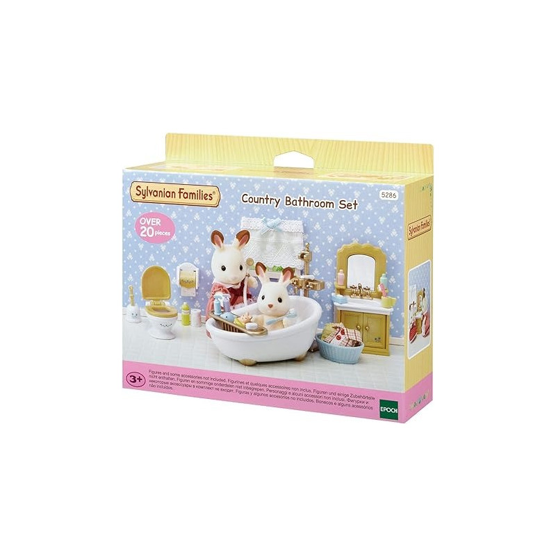 Sylvanian Families Country Bathroom Set, 5286