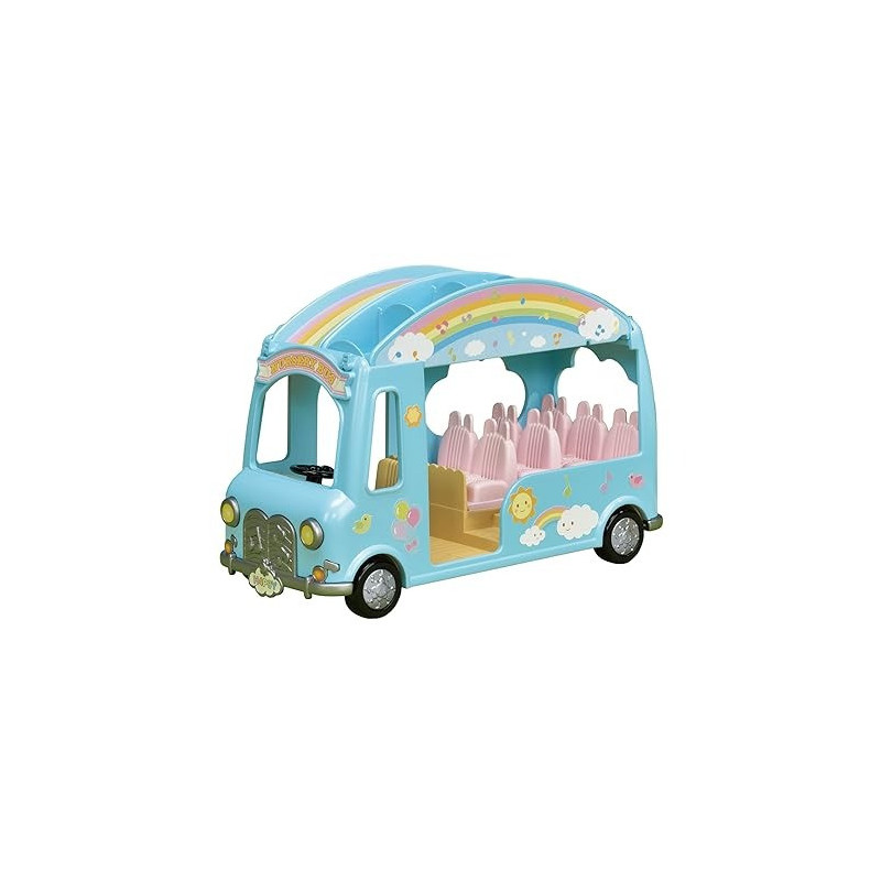 Sylvanian Families Sunshine Nursery Bus Playset, 5317