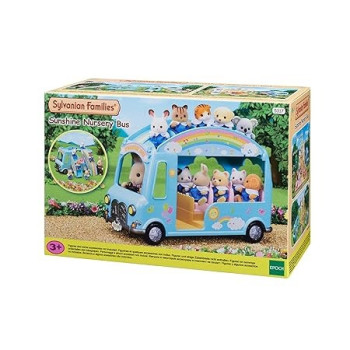 Sylvanian Families Sunshine Nursery Bus Playset, 5317