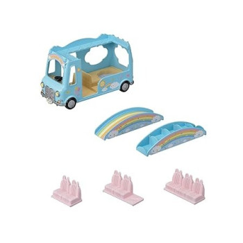 Sylvanian Families Sunshine Nursery Bus Playset, 5317