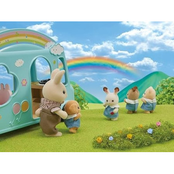 Sylvanian Families Sunshine Nursery Bus Playset, 5317