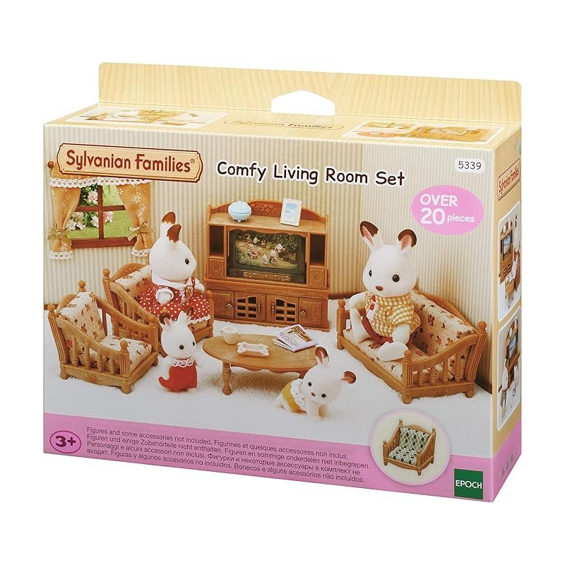 Sylvanian Families Comfy Living Room Set, 5339
