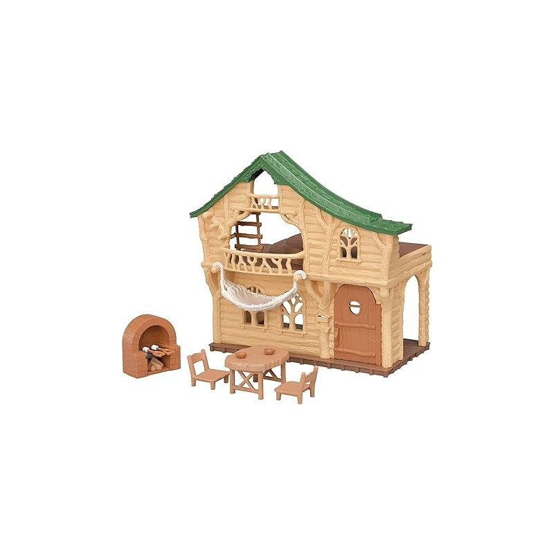 Sylvanian Families Lakeside Lodge Playset, 5451