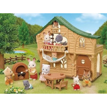 Sylvanian Families Lakeside Lodge Playset, 5451
