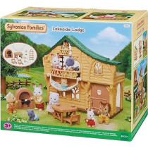 Sylvanian Families Lakeside Lodge Playset, 5451