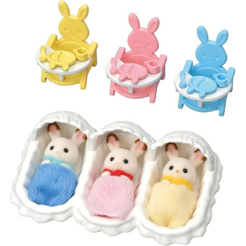 Sylvanian Families Triplets Care Set Playsets, 5532